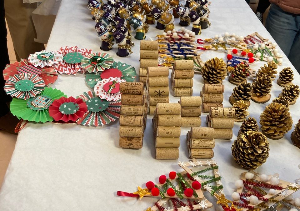 Le premier marché de Noël : un vrai succès !!