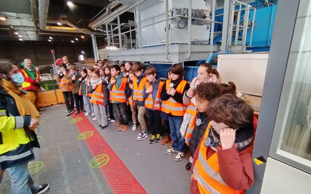 Visite du centre des déchets ménagers