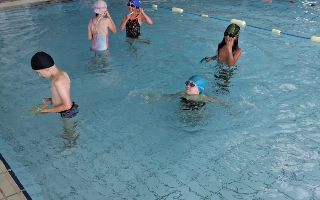A la piscine