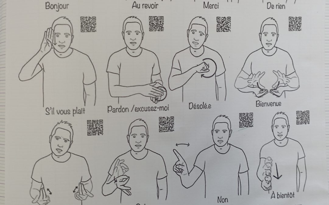 La langue des signes