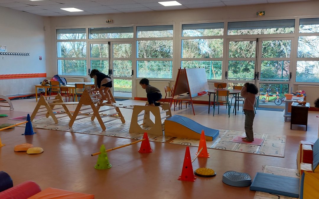 Un parcours moteur avec Valérie