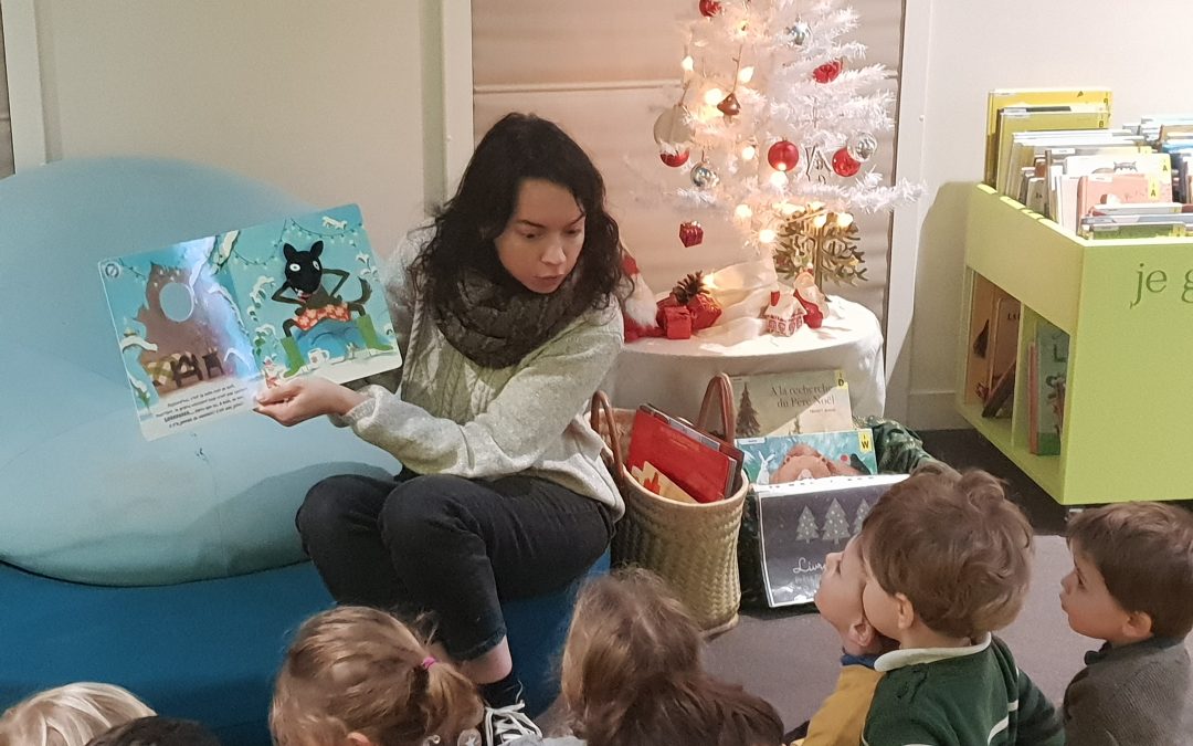 Noël à la médiathèque