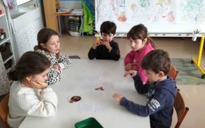 Matinée Noël pour le parrainage MS-CE2